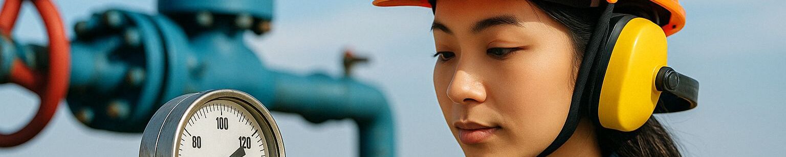 Pecten Development vision banner – field training context